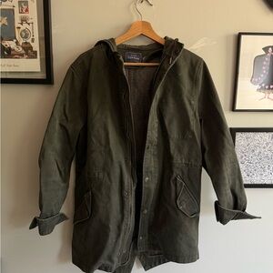 Topman Green Military Field Jacket